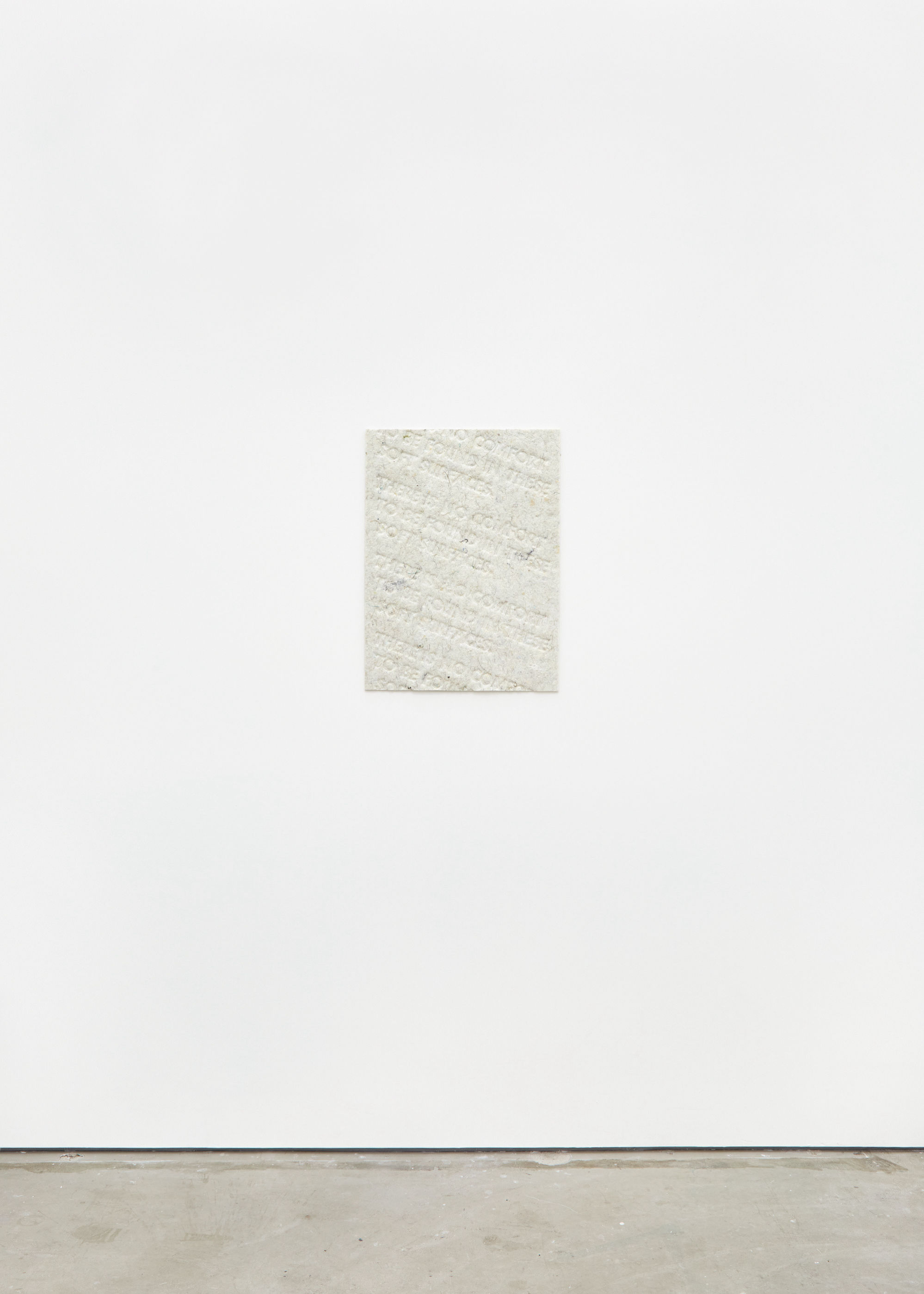 James Fuller - There Is No Comfort To Be Found In These Soft Surfaces 2021 -  THERE IS NO COMFORT TO BE FOUND IN THESE SOFT SURFACES (2021) - Pressed mixed fibre spring mattress wadding, steel - 03