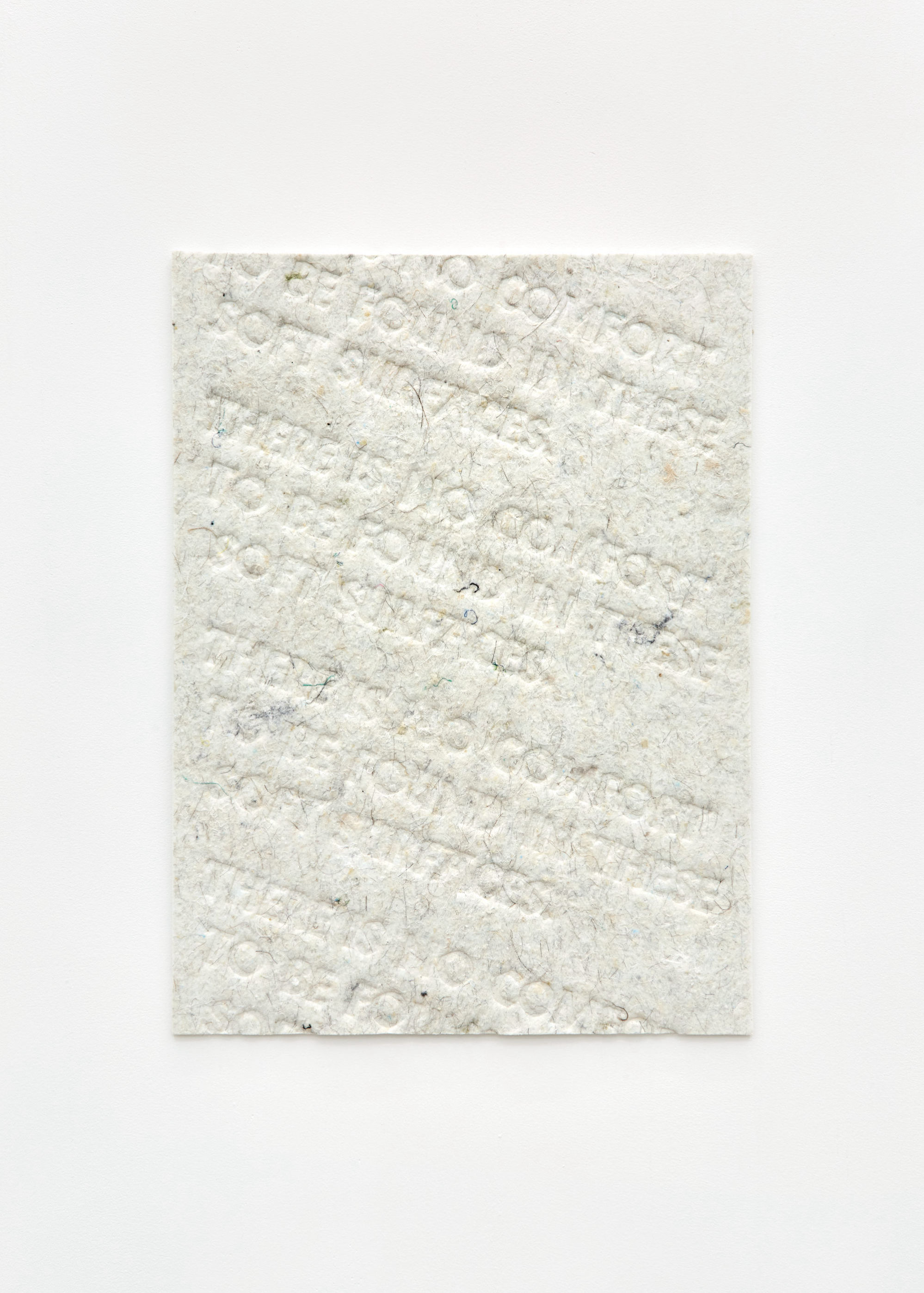 James Fuller - There Is No Comfort To Be Found In These Soft Surfaces 2021 -  THERE IS NO COMFORT TO BE FOUND IN THESE SOFT SURFACES (2021) - Pressed mixed fibre spring mattress wadding, steel - 01